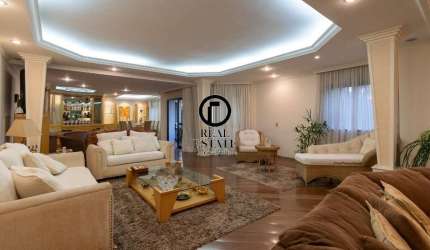 Apartamento para Venda - 490m², 4 dormitórios, sendo 4 suites, 5 vagas - Bosque da Saúde
