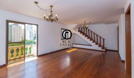 Cobertura Duplex para Venda - 289m², 4 dormitórios, sendo 2 suites, 4 vagas - Moema