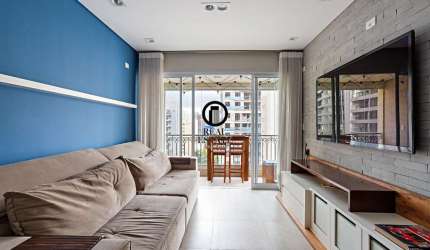 Apartamento para Venda 100m², 3 dormitórios sendo 1 suíte e 2 vagas-Brooklin