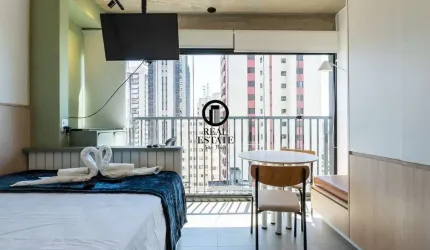 Apartamento para aluguel/locação 24m², 1 dormitório - Bela Vista