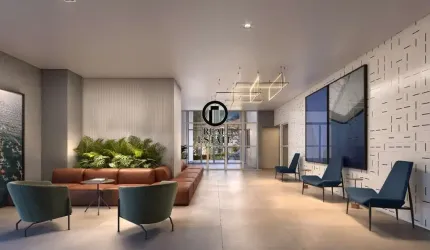 Apartamento para Venda - 60m², 2 dormitórios, sendo 1 suites, 1 vaga - Bela Vista