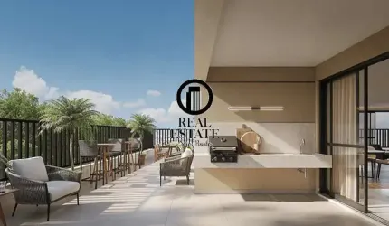 Apartamento para Venda 134m², 2 dormitórios, sendo 1 suítes e 1 vaga - Mirandópolis