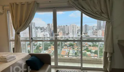 Apartamento com 1 quarto à venda na Avenida Portugal, 1278, Brooklin Paulista, São Paulo, 32 m2 por R$ 550.000