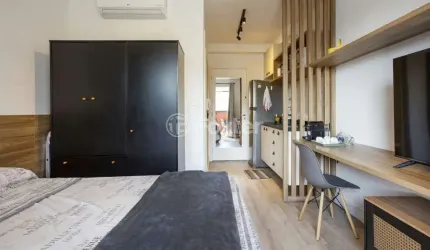 Apartamento com 1 quarto à venda na Rua Gravataí, 118, Consolação, São Paulo, 24 m2 por R$ 430.000