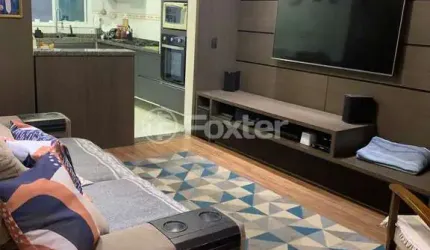 Casa em condomínio fechado com 3 quartos à venda na Rua Deonildo Nincão, 22, Parque São Vicente, Mauá, 152 m2 por R$ 698.000