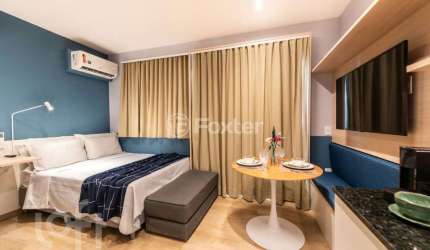 Apartamento com 1 quarto à venda na Rua Major Sertório, 423, Vila Buarque, São Paulo, 27 m2 por R$ 550.000