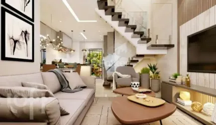 Casa em condomínio fechado com 3 quartos à venda na Rua dos Agrimensores, 588, Chácara Ondas Verdes, Cotia, 70 m2 por R$ 510.000