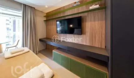 Apartamento com 1 quarto à venda na Avenida Ibirapuera, 1891, Indianópolis, São Paulo, 29 m2 por R$ 627.000