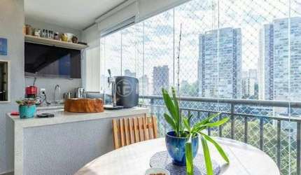 Apartamento com 1 quarto à venda na Rua Doutor Luiz Migliano, 1870, Jardim Caboré, São Paulo, 130 m2 por R$ 1.250.000