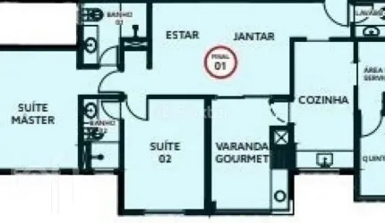 Apartamento com 2 quartos à venda na Avenida Doutor Rodrigues Alves, 152, Fundação, São Caetano do Sul, 85 m2 por R$ 983.400