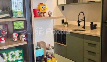 Apartamento com 1 quarto à venda na Rua Tarquínio de Sousa, 1152, Campo Belo, São Paulo, 24 m2 por R$ 420.000