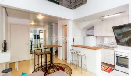 Apartamento com 1 quarto à venda na Avenida Ibijaú, 335, Moema, São Paulo, 44 m2 por R$ 695.000