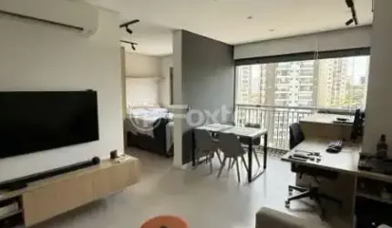 Apartamento com 1 quarto à venda na Rua Ibirajá, 244, Vila Guarani, São Paulo, 35 m2 por R$ 580.000