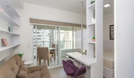 Apartamento com 1 quarto à venda na Rua Augusta, 901, Consolação, São Paulo, 34 m2 por R$ 595.000