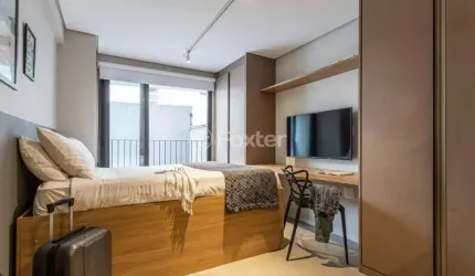 Apartamento com 1 quarto à venda na Rua Bueno Brandão, 382, Vila Nova Conceição, São Paulo, 26 m2 por R$ 530.000
