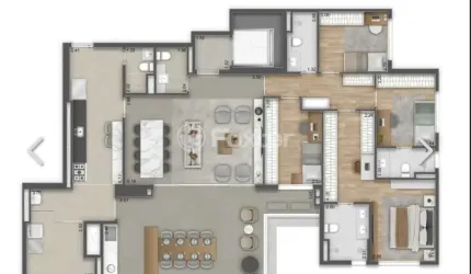 Apartamento com 4 quartos à venda na Rua Adib Miguel Haddad, 203, Vila Firmiano Pinto, São Paulo, 182 m2 por R$ 2.450.000
