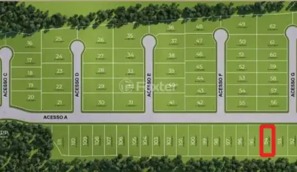 Terreno em condomínio fechado à venda na Rua Selso Fidélis Jardim, 177, Olaria, Canoas, 496 m2 por R$ 440.800