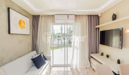 Apartamento com 2 quartos à venda na Estrada Chácara do Banco, 510, Restinga, Porto Alegre, 43 m2 por R$ 218.500