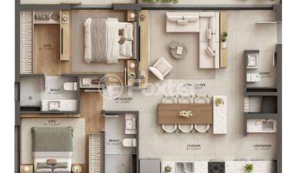 Apartamento com 2 quartos à venda na Rua Marquês do Herval, 665, Moinhos de Vento, Porto Alegre, 100 m2 por R$ 1.599.000