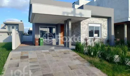 Casa em condomínio fechado com 3 quartos à venda na Rua Jasmim, 1010, São Vicente, Gravataí, 137 m2 por R$ 1.050.000