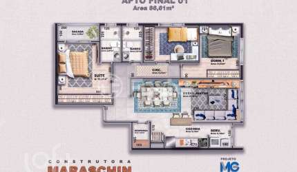Apartamento com 3 quartos à venda na Rua Itaboraí, 1323, Jardim Botânico, Porto Alegre, 86 m2 por R$ 790.000