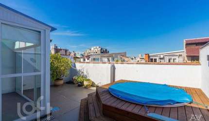 Cobertura com 1 quarto à venda na Rua Vicente da Fontoura, 2412, Santana, Porto Alegre, 102 m2 por R$ 560.000