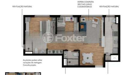 Apartamento com 2 quartos à venda na Rua Cipó, 392, Passo da Areia, Porto Alegre, 62 m2 por R$ 750.000