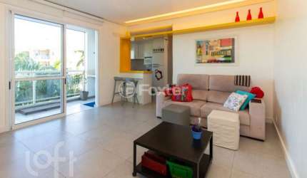 Apartamento com 1 quarto à venda na Rua dos Chernes, 590, Jurerê, Florianópolis, 54 m2 por R$ 990.000