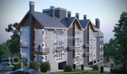 Apartamento com 1 quarto à venda na Rua Emílio Leobet, 1105, Dutra, Gramado, 57 m2 por R$ 808.500