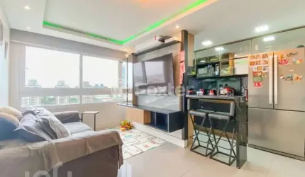 Apartamento com 2 quartos à venda na Rua Jerônymo Zelmanovitz, 100, São Sebastião, Porto Alegre, 56 m2 por R$ 599.000