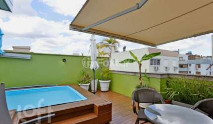 Cobertura com 4 quartos à venda na Travessa Serafim Terra, 132, Jardim Botânico, Porto Alegre, 180 m2 por R$ 850.000