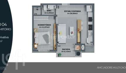 Apartamento com 1 quarto à venda na Rua Leonel Pereira, 715, Cachoeira do Bom Jesus, Florianópolis, 41 m2 por R$ 690.000