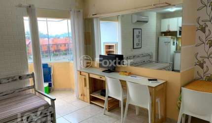 Apartamento com 1 quarto à venda na Avenida Professor Milton Leite da Costa, 356, Canasvieiras, Florianópolis, 32 m2 por R$ 430.000
