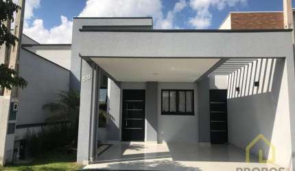 Casa em condomínio fechado com 3 quartos à venda na Rua Doze, Jardim Park Real, Indaiatuba, 115 m2 por R$ 980.000