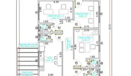 Ponto comercial com 12 salas para alugar na Avenida Fábio Ferraz Bicudo, 293, Jardim Esplanada, Indaiatuba, 427 m2 por R$ 25.000
