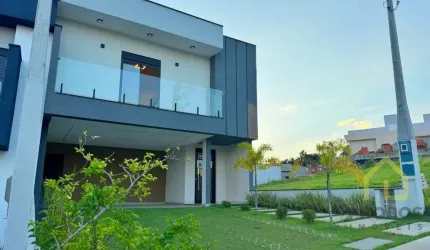 Casa em condomínio fechado com 3 quartos à venda na Rua 18, 112, Loteamento Park Gran Reserve, Indaiatuba, 164 m2 por R$ 1.369.000