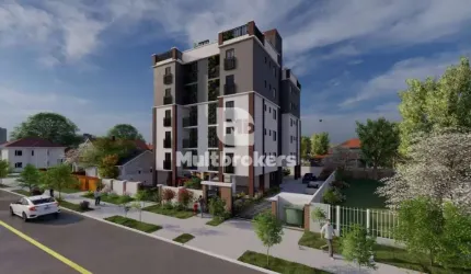 Apartamento com 2 quartos à venda na Rua Jornalista Caio Machado, 1051 404, Santa Quitéria, Curitiba por R$ 418.359
