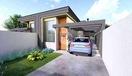 Casa com 3 quartos à venda na Rua das Camélias, 2119, Campina da Barra, Araucária por R$ 450.000