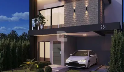 Casa em condomínio fechado com 3 quartos à venda na Rua Francisco Alves Ferreira, 640 251, Vila Glória, Campo Largo por R$ 595.000