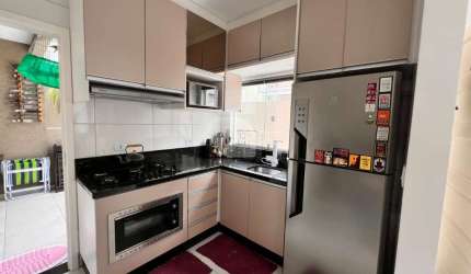 Casa em condomínio fechado com 3 quartos à venda na Rua Cyro Correia Pereira, 3588 02, Cidade Industrial, Curitiba por R$ 385.000