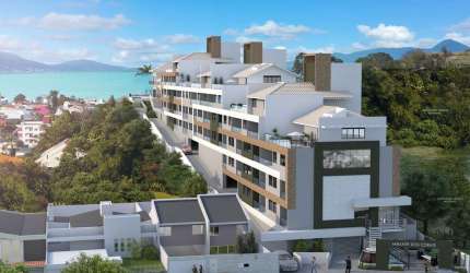 Apartamento com 2 dormitórios sendo 1 suíte, lazer completo - Coqueiros - Florianópolis/SC