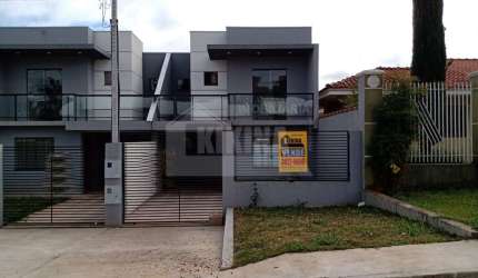 Sobrado com 3 quartos  à venda, 123.00 m2 por R$399000.00  - Jardim Carvalho - Ponta Grossa/PR
