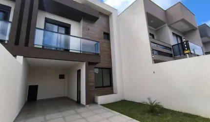 Sobrado com 3 quartos  à venda, 115.00 m2 por R$550000.00  - Cara Cara - Ponta Grossa/PR