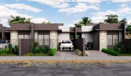 Casa Residencial com 2 quartos  à venda, 67.00 m2 por R$209000.00  - Uvaranas - Ponta Grossa/PR