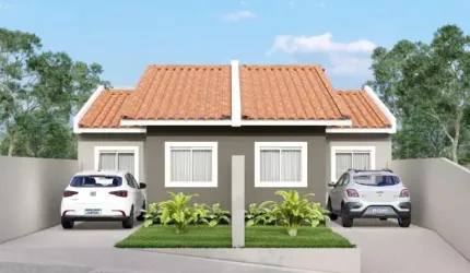 Casa Residencial com 2 quartos  à venda, 47.00 m2 por R$195000.00  - Chapada - Ponta Grossa/PR