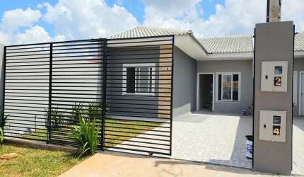Casa Residencial com 2 quartos  à venda, 52.00 m2 por R$250000.00  - Cara Cara - Ponta Grossa/PR