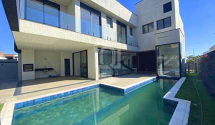 Casa Nova com 4 Suítes à venda no Alphaville Nova Esplanada
