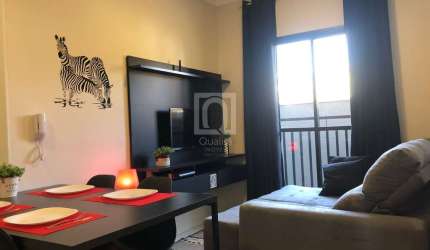 Apartamento mobiliado à venda Residencial Smart Barros - Sorocaba