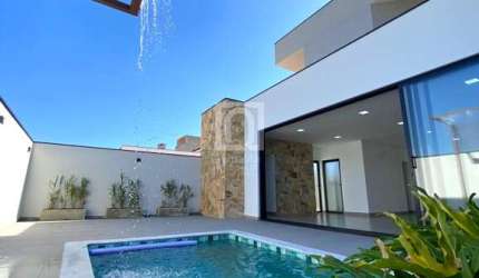 Casa NOVA com 3 suítes cozinha americana piscina no Condomínio Ibiti Reserva Sorocaba