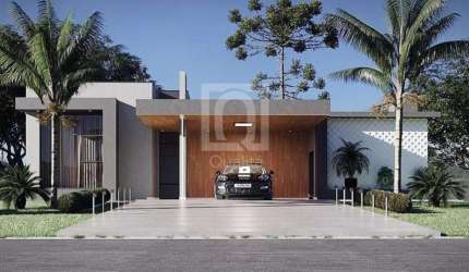 Casa Térrea com 3 quartos e piscina no Condomínio Ninho Verde 1 Eco Residence Porangaba